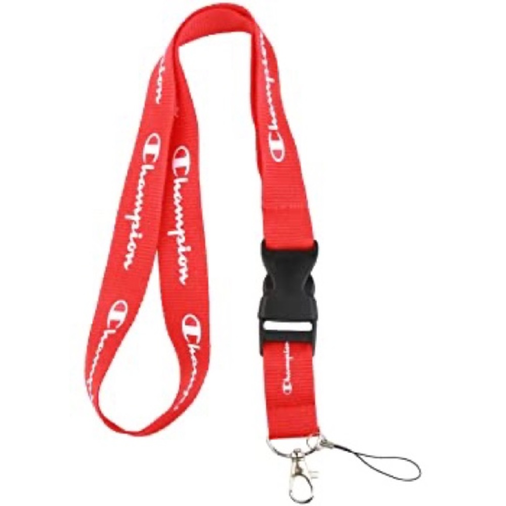 Red Champion Lanyard